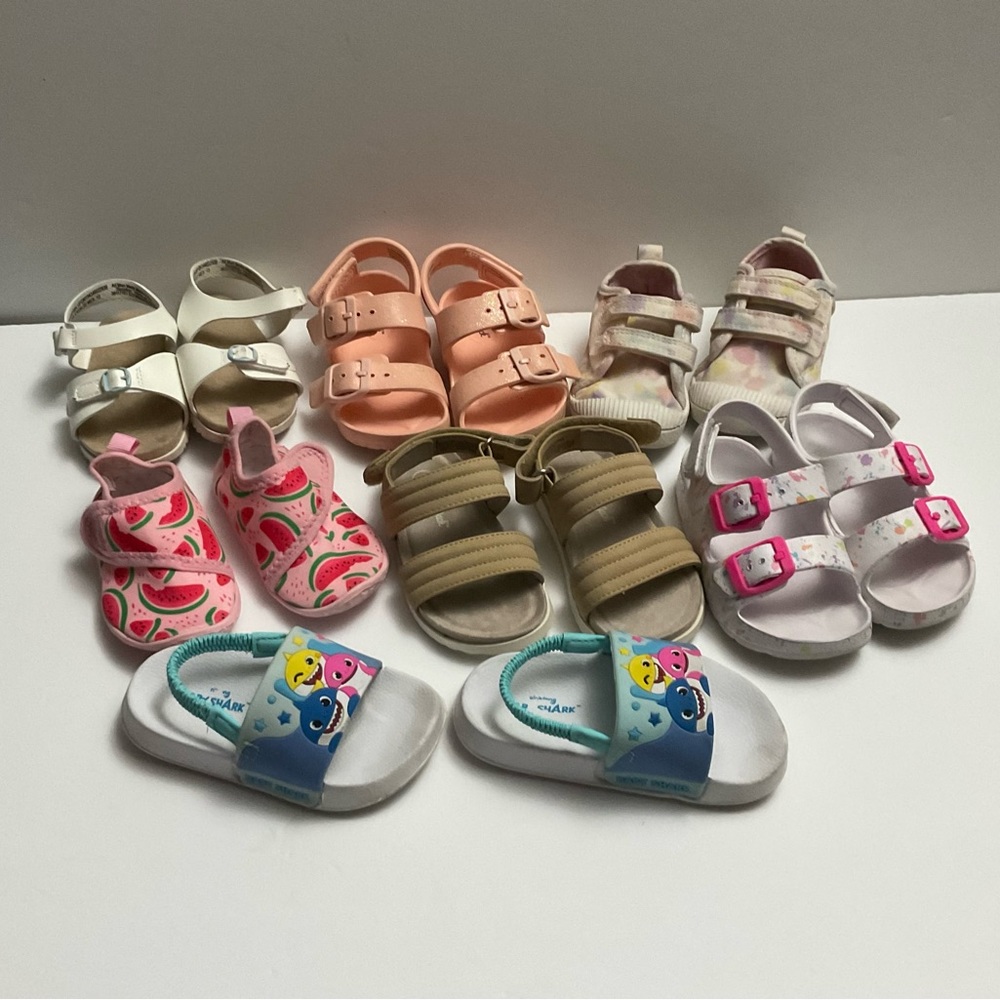 Toddler Girl Size 6 Shoe Bundle